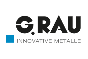 Logo G.Rau, Innovative Metalle