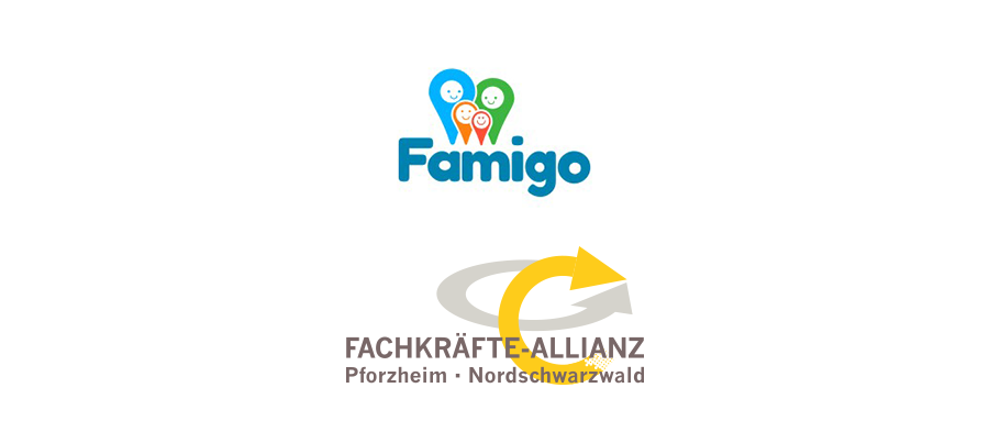 Logo Famigo GmbH und Fachkräfteallianz Pforzheim-Nordschwarzwald