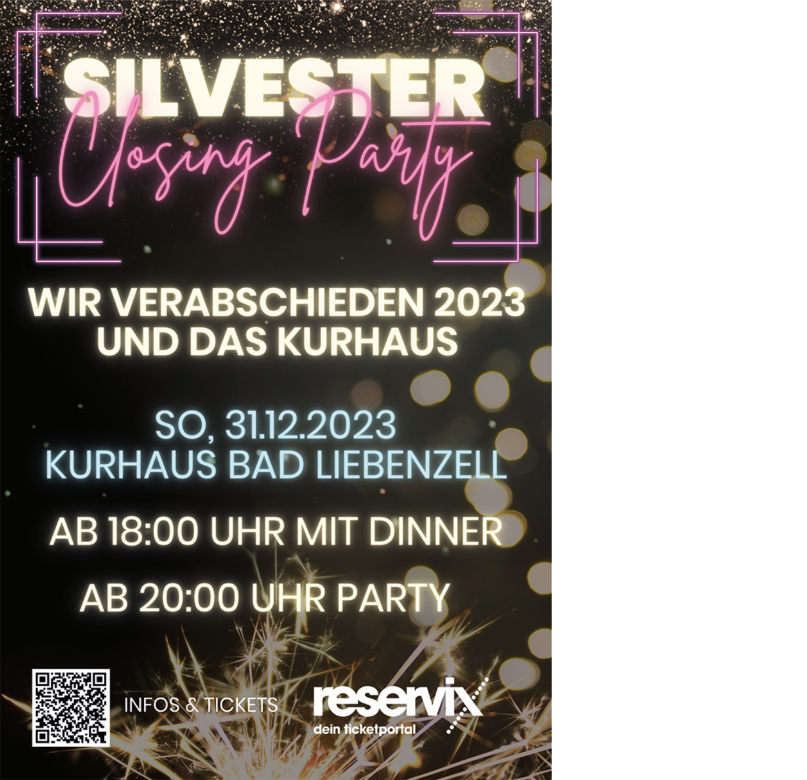 Flyer Silvester-Closing-Party